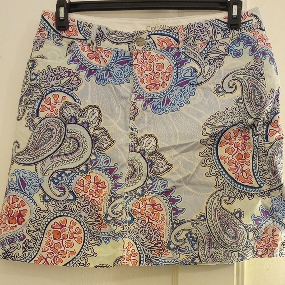 Paisley Print Women's Skirt